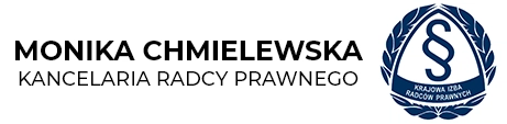 Monika Chmielewska Kancelaria Radcy Prawnego Krajowa Izba Radców Prawnych logo